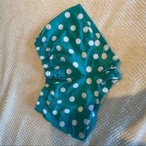 Green Polka Dot Boxer / PJ Shorts